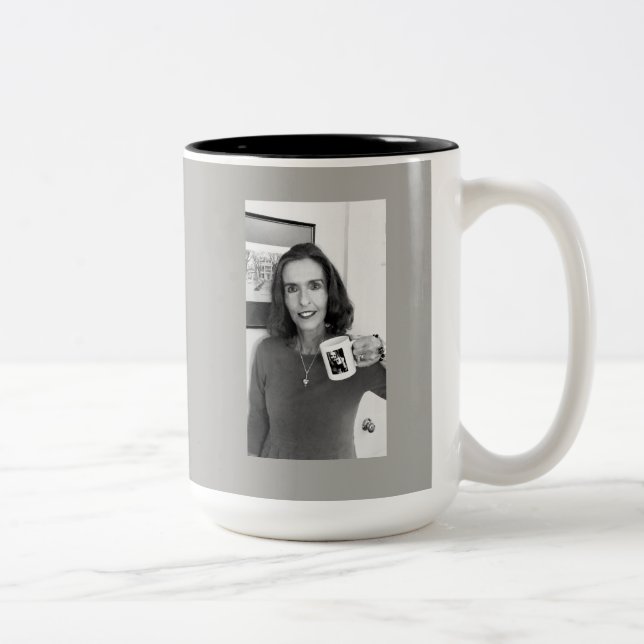 Bicolor Taza gris de Ana/de Nancy/de Freddy (Derecha)