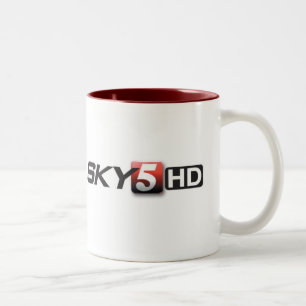 Bicolor Taza HD del cielo 5