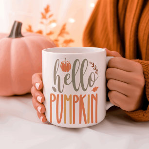 Bicolor Taza Hello Pumpkin