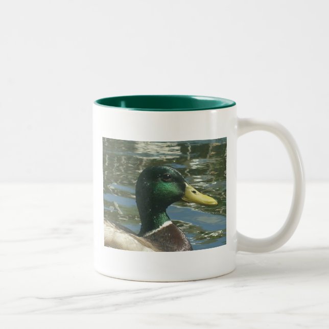 Bicolor Taza hermosa adaptable del pato (Derecha)