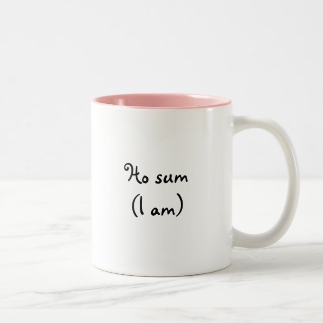 Bicolor Taza Ho sum (Derecha)