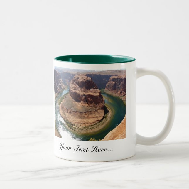 Bicolor Taza "Horseshoe Bend" (Derecha)