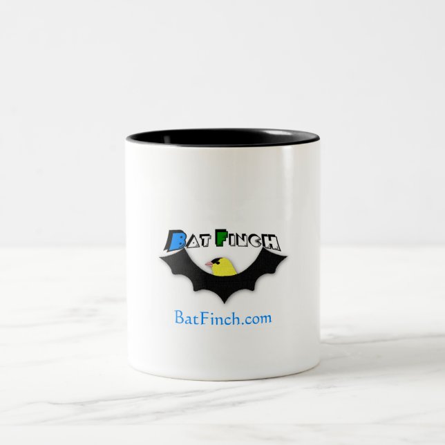 Bicolor Taza impresionante de BatFinch (Centro)