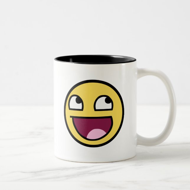Bicolor Taza impresionante de la cara (Derecha)