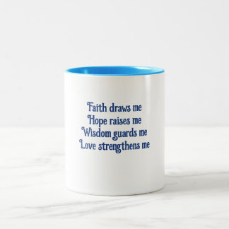 Bicolor Taza inspiradora