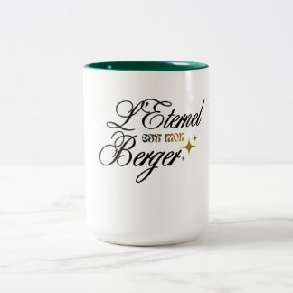 Bicolor Taza Inspiradora Fe y Fortaleza