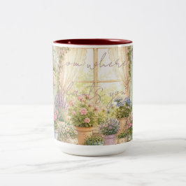 Bicolor Taza Inspiradora para Amantes de las Plantas, Jard