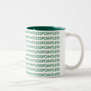 Bicolor Taza insustancial - "una plétora de insustancial 