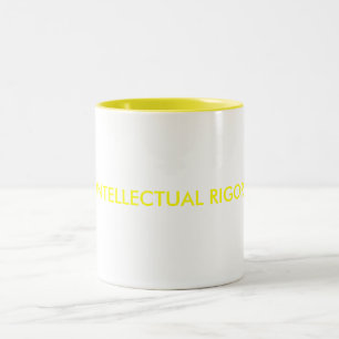 Bicolor Taza INTELECTUAL del RIGOR