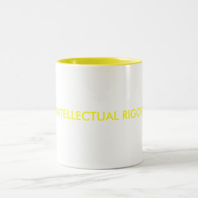Bicolor Taza INTELECTUAL del RIGOR (Centro)