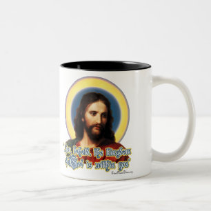 Bicolor Taza JC01 del Jesucristo