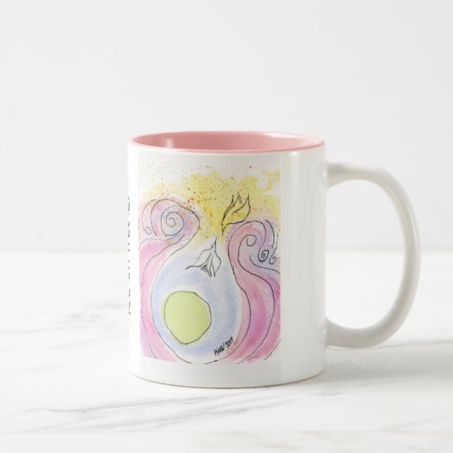 Bicolor Taza juntada (Derecha)