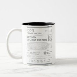 Bicolor Taza Kean MGC Care Label Design Studio