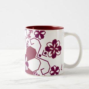 Bicolor Taza letona del sol