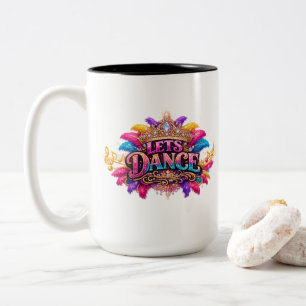 Bicolor Taza Let's Dance