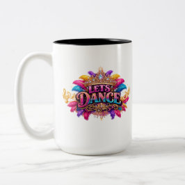 Bicolor Taza Let's Dance
