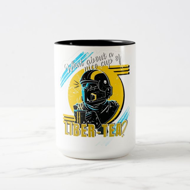 Bicolor Taza Liber-Tea Helldivers 2 (Centro)