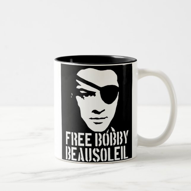 Bicolor Taza libre de Bobby Beausoleil (Derecha)
