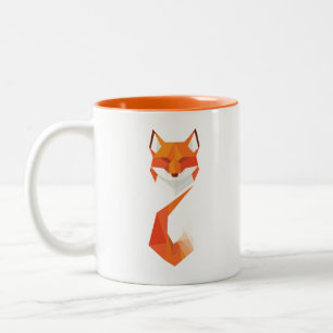 Bicolor Taza linda del Fox