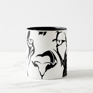 Bicolor Taza Lion Tribal 002