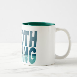 Bicolor Taza lisa de la navegación