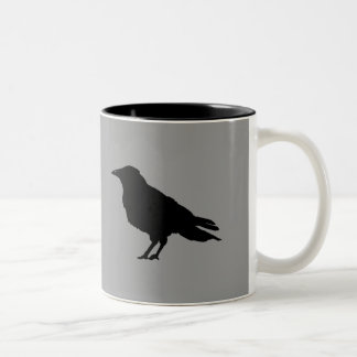 Bicolor Taza loca del cuervo