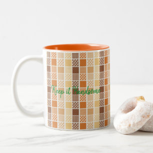 Bicolor Taza Manténlo Guapo Naranja