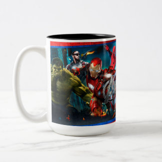 Bicolor Taza Marvel