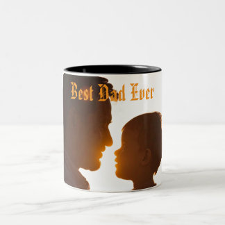 Bicolor Taza Mejor Papá del Mundo – Regalo del Día del Pad