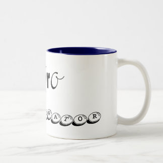 Bicolor Taza micro del coordinador