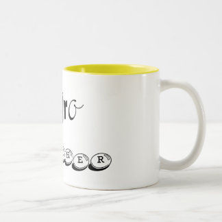 Bicolor Taza micro del profesor