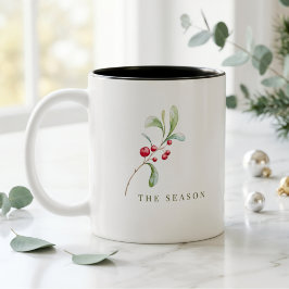 Bicolor Taza mínima de Navidad Regalo moderno de vacacione