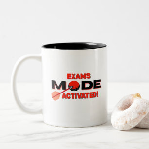 Bicolor Taza Modo Exámenes Activado – Taza de Estudio para