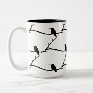 Bicolor Taza - Mosaico de colibrí