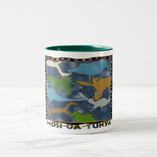 Bicolor taza Mosi-oa-Tunya