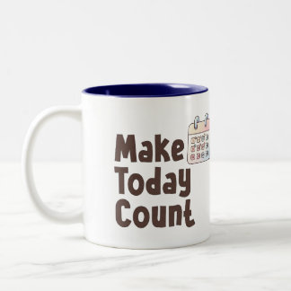 Bicolor Taza Motivacional con Nombre Personalizado Haz que