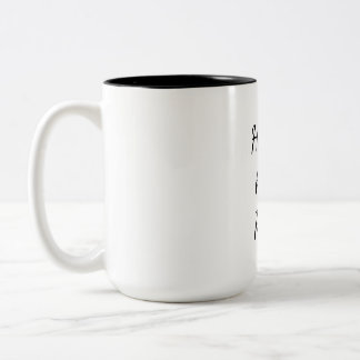 Bicolor Taza Motivacional Hustle Heart Repeat – Inspiració