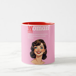 Bicolor Taza Mujer Fuerte Alma Fuerte – Regalo Inspirador