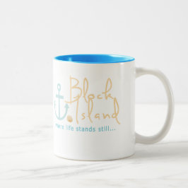 Bicolor Taza náutica del Block Island