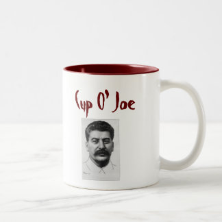 Bicolor Taza O Joe