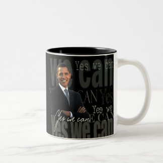 Bicolor Taza Obama Sí Podemos