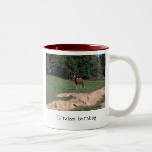 Bicolor taza occidental… Estaría montando bastante