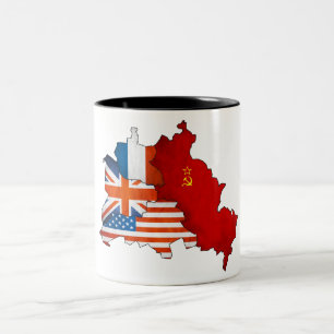 Bicolor Taza ocupada de Berlín