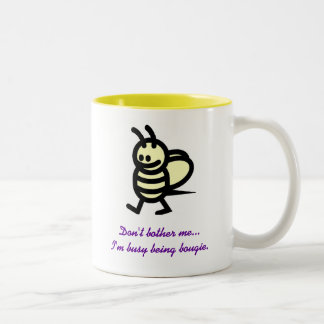 Bicolor Taza ocupada de la vela