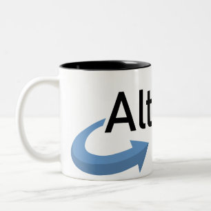 Bicolor Taza oficial de AlterNet