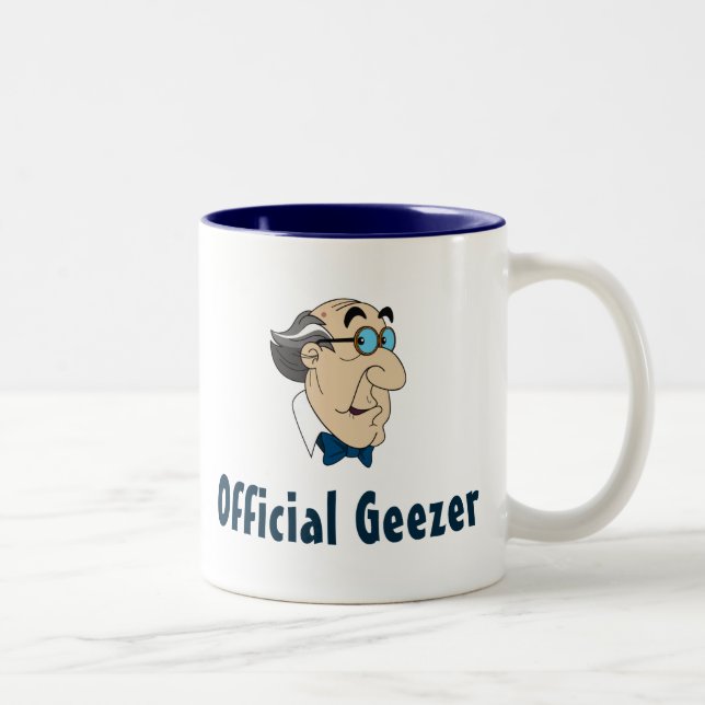 Bicolor Taza oficial del Geezer (Derecha)