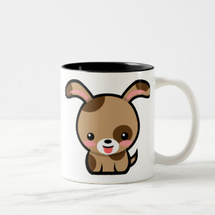 Bicolor Taza oficial del perrito de SuperPets
