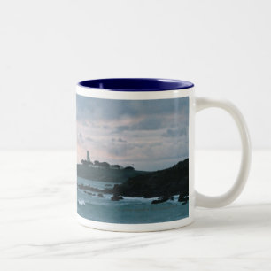 Bicolor Taza pacífica del faro