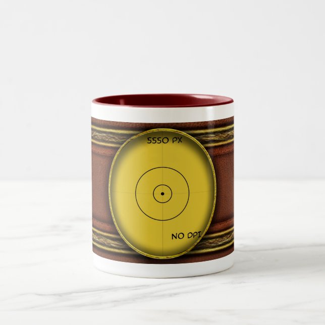 Bicolor Taza - Paisaje (Centro)