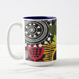 Bicolor Taza Pájaro Soñador